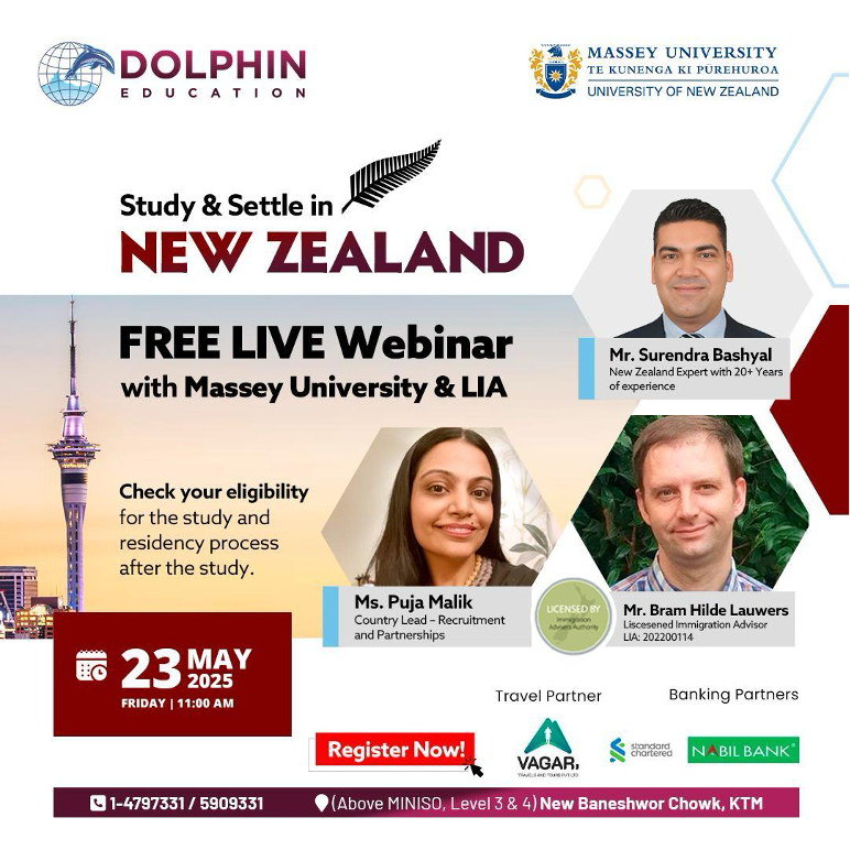 𝐅𝐑𝐄𝐄 𝐋𝐈𝐕𝐄 𝐖𝐄𝐁𝐈𝐍𝐀𝐑 hosted by 𝐃𝐨𝐥𝐩𝐡𝐢𝐧 𝐄𝐝𝐮𝐜𝐚𝐭𝐢𝐨𝐧 in collaboration with 𝐌𝐚𝐬𝐬𝐞𝐲 𝐔𝐧𝐢𝐯𝐞𝐫𝐬𝐢𝐭𝐲 𝐚𝐧𝐝 𝐋𝐈𝐀