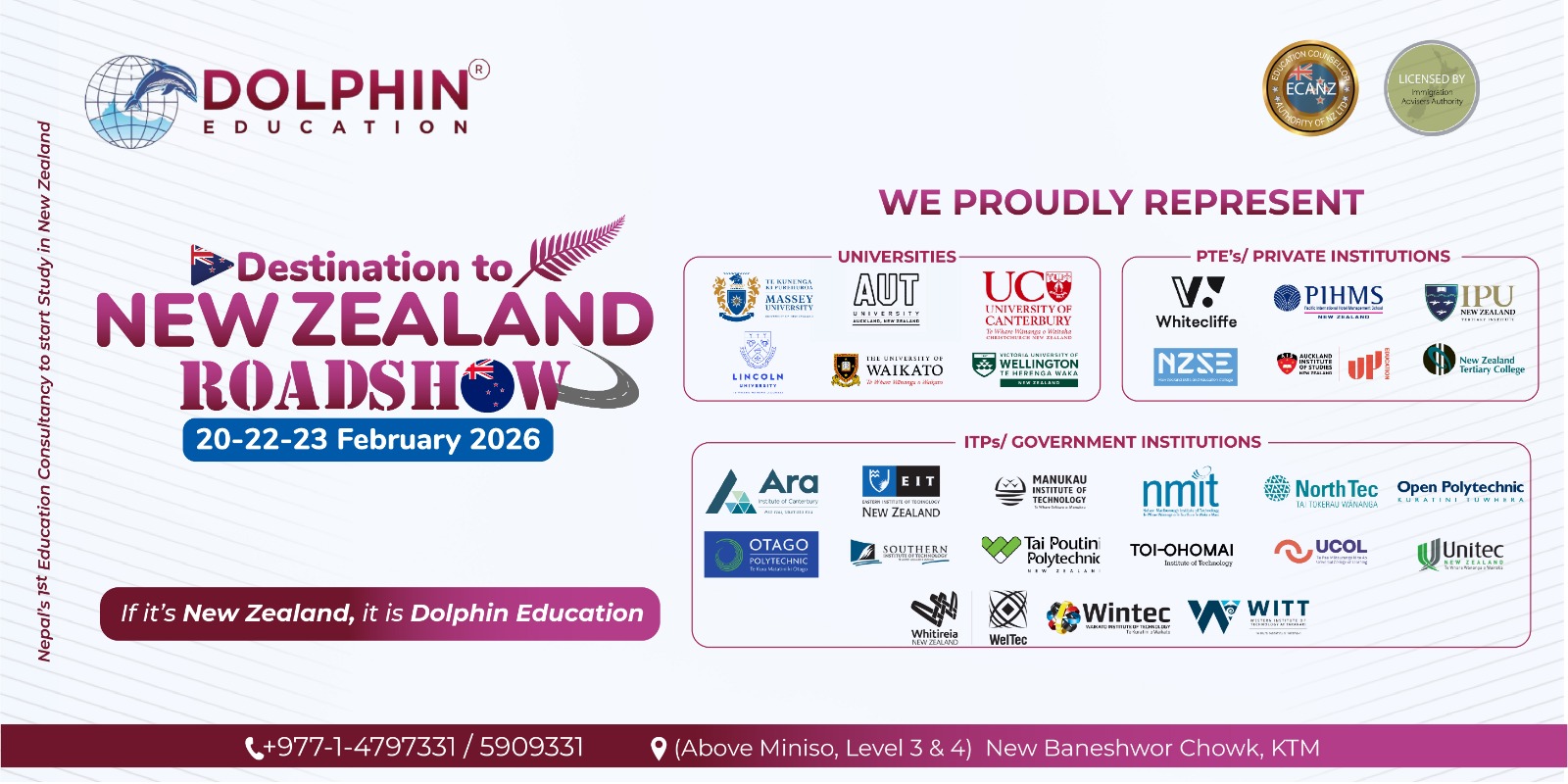 Destination to New Zealand RoadShow